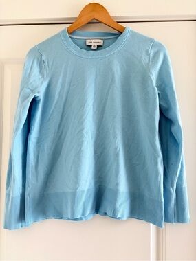 Light Blue Crewneck light Sweater - Free Assembly